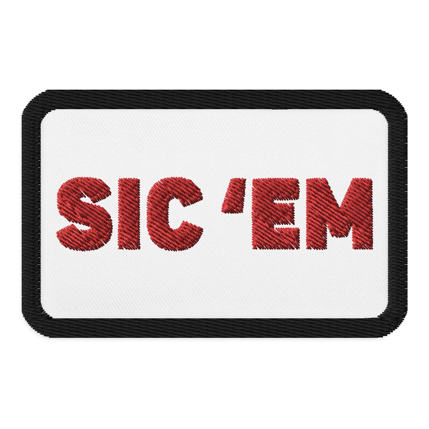 Sic 'Em Dawgs Patch