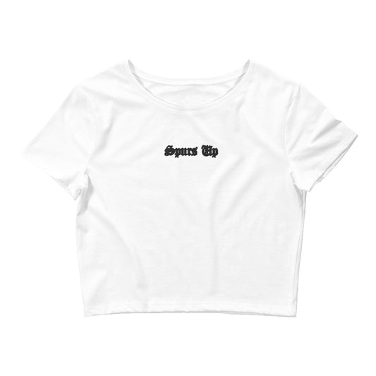 Spur's Up Crop Tee